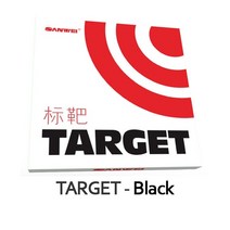 sanwei target 90끈적 90 탁구 고무 오리지널 sanwei target 탁구 스폰지, 타겟 블랙