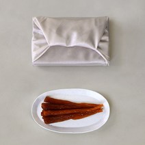 이엘푸드 프리미엄 도라지정과 300g 1호 명절 상견례 선물 콩고물 절편 전통 간식 부모님 한과 세트, 1호 도라지정과 1개