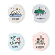 [주문제작]트라이코지 아크릴톡 뉴에어티켓 그립톡 스마트톡 핸드폰거치, 시드니