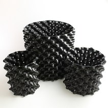 PVC 뿌리화분 다용도 친환경 실내 베란다 텃밭 대형 플라스틱, H40cm, D30cm