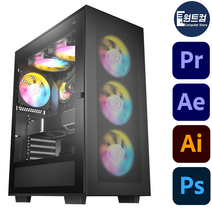 원트컴 4K 영상편집 컴퓨터 유튜브 동영상 에펙 프리미어 프로 PC, WIN11 Home, 영상편집용02, SSD 1TB로 변경