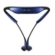 목걸이이어폰 넥이어폰 무선 블루투스 스포츠 음악 스테레오 핸즈프리 마이크 레벨 U BG920, 파란, 검은색