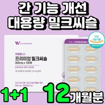 대용량 밀크시슬 실리마린 간에 좋은 간 피로 회복 여성 밀크씨슬 SILYMARIN 가시 엉겅퀴 멀티 회복제 추천 40대 남자 남성 생일 선물 기능 보조제 보호 저하 20대 영양제