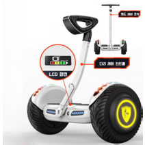 2023 최신형 라이트 전동휠 호버보드 8인치 화이트 투휠 보드, 8인치화이트-블루투스모델-다리+손컨트롤