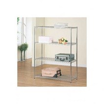 메탈선반 1200 4단 산업용 철제선반 메탈랙 앵글선반