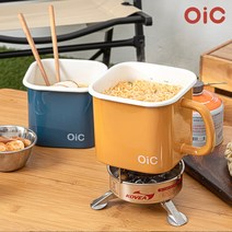 OIC 뚜아 법랑용기 인덕션IH 캐니스터 1.5L, 앰버 옐로우(요리핀셋증정)