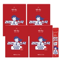 라면 스프 스틱 국물 차 티백 매운맛 여행 낚시 캠핑 조리용 20개입, 4개입