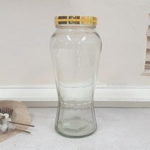 RON 술병 과실주유리병 수제청용기 더치병 퓨어 인삼주병 1800ml 유리병, 본품