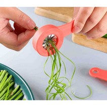 대파써는칼 탕파절단기 탕파기 쪽파절단기 채칼, 3개 세트