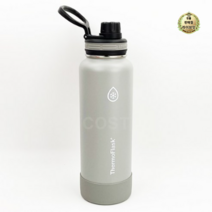 써모플라스크 보냉병 보온병 THERMOFLASK 코스트코 물병 등산용 운동용 캠핑용, 9세트, 1200ml 그레이
