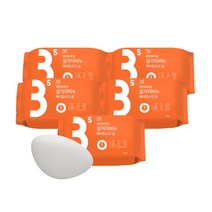 레인보우샵 설거지비누 베이킹소다 솝 120gx5, 120g, 5개