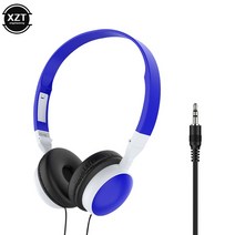 패션 유선 Foldable 3.5mm HiFi 오디오베이스 헤드셋 음악 스포츠 게임 헤드폰 전문 전화/태블릿, [04] Dark Blue, 04 Dark blue