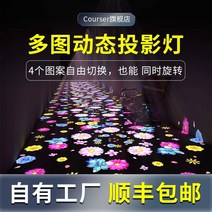 고보라이트 미디어파사드 조명간판 바닥 로고프로젝터, 60와트/동적/사진 회전판 4개/방수 아님