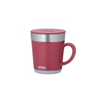 써모스 보온보냉 소프트 머그컵 350ml, 레드(JDC-350K-R), 1개