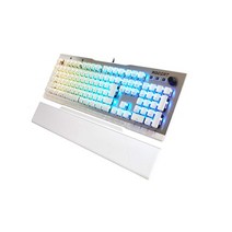 ROCCAT Vulcan 122 AIMO RGB 기계식 게임 키보드 KR 일본어 배열 모델 조용한 선형 (적색 축 상당) 화이트 독일 디자인 ROC-12-956-RD