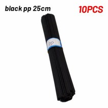용접봉 용접부품 봉지 당 10개 ABS PP PVC PE 용접 스틱 20cm 25cm 노즐 팁 플라스틱 용접기용 납땜 용품 157030, white pe 20cm, 02 white pe 20cm