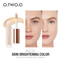 기미 제거 크림 잡티 개선 미백 화이트닝 로션 o.two.o 리퀴드 컨실러 워터프루프 풀 커버리지 컨실러 롱래스팅 페이스 흉터 여드름 커버 스무스 모이스춰라이징 메이크업, 01 밝은 색상, 협력사