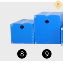 무지박스 이삿집포장 튼튼한박스 창고용박스 이사 박스 9호 수납박스 단프라박스 이불보관 수납용박스, 1개, 이사박스 9호 파랑
