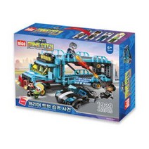 제우스 디고 마인시티 캐리어 트럭 습격 사건 호환 블록 큐만 레고 Qman 블럭 1929, 단품