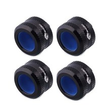 커스텀 수냉 4 개몫 bykski od12mm 하드 튜브 피팅 손 압축 피팅 g14 39 39 단단한 관 컴퓨터 부속품 적당한 사용, 검은색