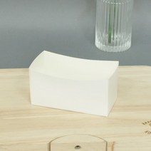 토스트 햄버거트레이(화이트) 100개