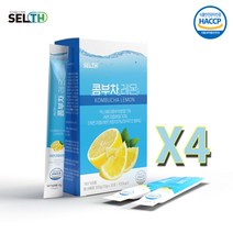 셀스 콤부차 레몬 믹스베리 대용량 10g x 30개입 4박스, 단품