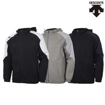 데상트 [DESCENTE] SO121ZWT36 베이스볼 오버핏 풀집업 바람막이 (블랙/화이트 블랙/네이비 그레이/올리브)