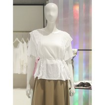 ab.f.z [ab.f.z] 프릴 리본 블라우스 (AAW2HB53F)