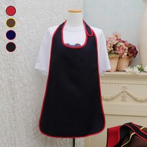 핸드메이드 손님용 찍찍이 앞치마 가정/주방/미술/홈, 단품