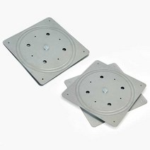 가구가구또가구 TV회전판 사각회전판 310 실버 돌림판, 사각회전판310(실버) 1개