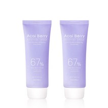 아사이베리 수분 크림 200ml, 2개, 100ml