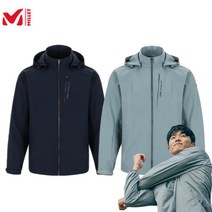 NEW 2023 S/S 밀레 남성 포켓 바람막이 자켓 편안한 활동 착용감 봄 겨울 등산 캠핑 아웃도어 간절기 방풍 방수 후드 점퍼 잠바