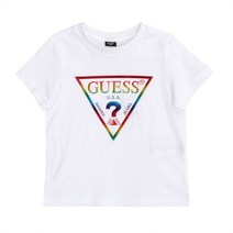 게스키즈 고주파 무지개 티(G34KDT011) 4색상 40% OFF