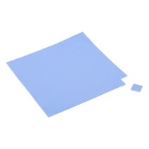 100x100x1mm CPU 열 실리콘 히트 싱크 패드 냉각 전도성 패드 쿨러