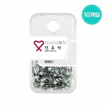 특수가공처리로 긁힘 현상이 적은 진주핀 침핀/10갑, 단품