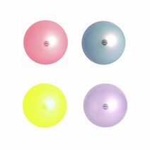 아마야 주니어 리듬체조 볼 공 16cm 취미용 유럽산, 라이트핑크, 1개