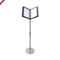 메뉴판 거치대 스탠딩배너 미용실 커피 가게 배너 입간판 실외입간판 a4