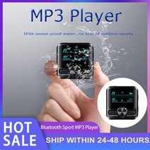 무손실 음원 하이파이 플레이어 미니 스포츠 블루투스 mp3 스피커 블루투스 이어폰 보이스 레코더 1 2 인치 oled 컬러 디스플레이 고해상도 오디오, 8GB, 8GB