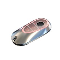 키에티 벤츠 신형 S클래스 반투명 TPU 키케이스, 핑크
