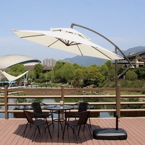 나홀로여행 특대형 폴딩 정원 카페 원형 파라솔 야외, 원형 폴딩파라솔/그린