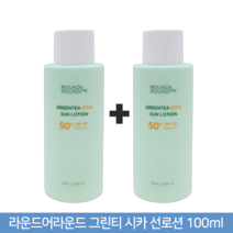 라운드어라운드 그린티 시카 선로션 1+1