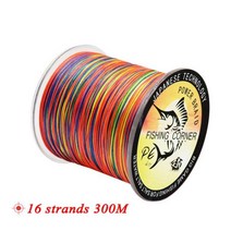 16 줄 브레이드 300m500m1000m1500m 낚싯줄, [03] 7-90lb-0.46mm, [01] 간선, 16strands300m 멀티