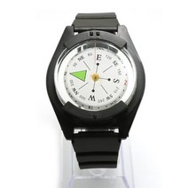 다이빙나침반 스쿠버 다이빙 잠수용 시계 나침반 손목 착용 방수 아웃도어 등산 수영 고정밀 장비나침반, Black