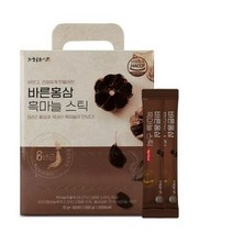 정원삼 바른홍삼 흑마늘 스틱 10g 100포, 12박스