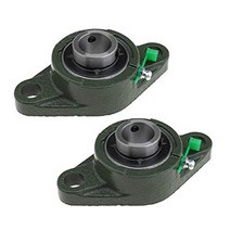 컨베이어 시스템 프린팅 기계 2피스 UCFL204 20Mm Rhombic 플랜지 베어링, 01 금