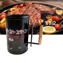L숯 점화 스타터 바베큐 BBQ 캠핑 숯불착화기 불멍 화로대 숯불피우기