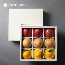 [롯데호텔] VIP 혼합 9과 선물세트(사과3과+배3과+한라봉3과), 단품