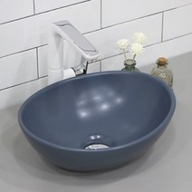 YJ-1045 도기볼세면기 탑볼세면기세면대 세면기 세면볼 도기볼, CH 엔틱블랙 유리볼 자동폽업, P트랩(벽배수) 32cm