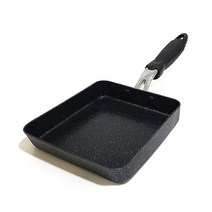 에코린쿡 IH 인덕션 사각 후라이팬 중 15cm, 없음