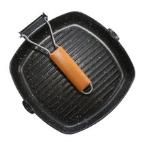 접이식손잡이 생선구이 캠핑 인덕션가능 후라이팬 바베큐 마당 화롯대 참숯